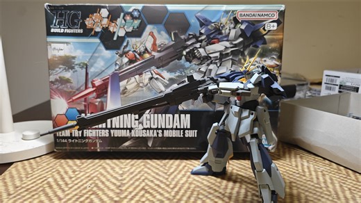 【Z计划】1/144 HGBF 闪电高达 这是几号背包啊 懂哥说一下