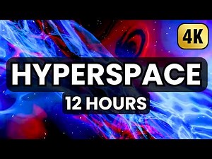 Hyperspace Screensaver 12 Hours (4K Ultra HD) - No loop or ads in middle | Really Slick Screensavers