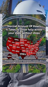 485K views · 984 reactions | How long does it take to cross your state?! | Chris Tuck | Facebook