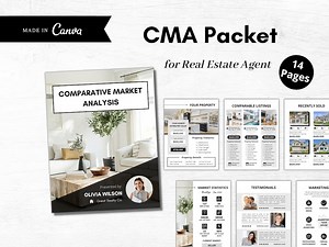 CMA Packet, Comparative Market Analysis, Real Estate CMA, CMA Report, Comparable Market Analysis, Realtor Cma Templates, Sellers Packet - Etsy