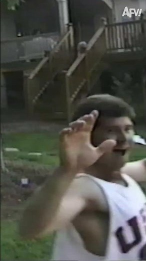 That's some Space Jam stuff right there! 🏀🤣 #afv #basketball #fail