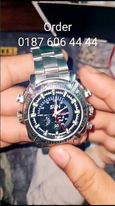 Spy Wrist Watch Camera Full HD 1080p Night Vision Video Camera #toolboxbd