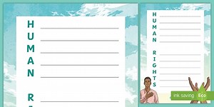 Human Rights Day Acrostic Poem