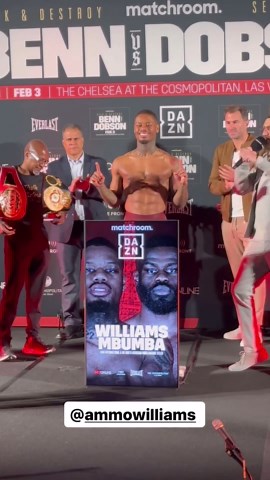 Austin Williams looks great, makes weight, ready for Connor Coyle
