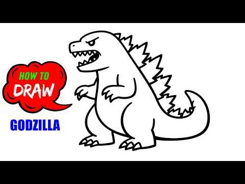 Drawing Godzilla the RIGHT Way! 🦖 (Full Tutorial)