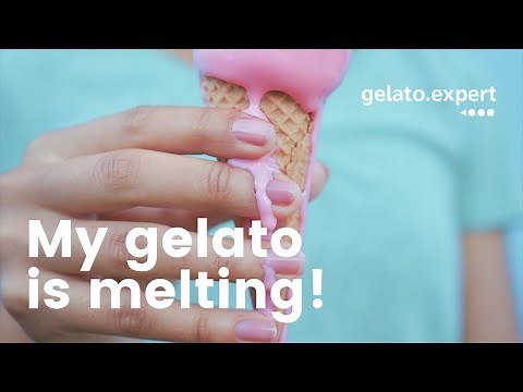 Ice cream is melting too fast! Is it the weather? - Gelato Expert Academy