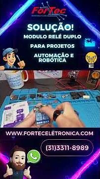 Como usar modulo rele duplo em automação e Arduino? #eletronicageral #automobile #smartphone
