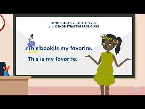 Demonstrative Adjectives and Demonstrative Pronouns - A GrammarFlip Short-Form Lesson