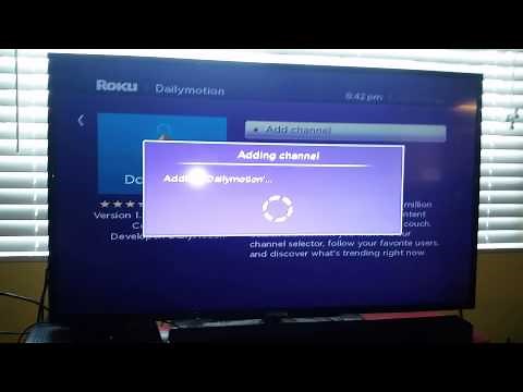 Downloading Dailymotion on Roku
