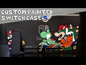 Mario Kart - Custom Painted Nintendo Switch Case