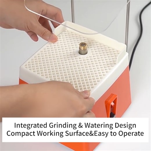 Watch Portable Stained Glass Grinder with Shield display on Amazon Live