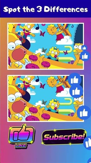 3 Mistakes in The Simpsons! 💛👀 Can You Spot Them?