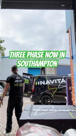 Delivering our latest order of Three Phase in Southampton #navitas #ThreePhase