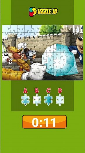 Puzzle Kartun Tom and Jerry Meet Sherlock Holmes