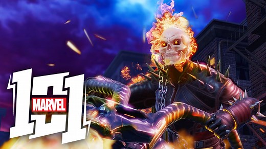 47K views · 627 reactions | Johnny Blaze takes the fight to Ultimus as Ghost Rider. In this #Marvel101, learn how the Spirit of Vengeance rains fire and brimstone in Marvel Strike Force! | Marvel | Facebook