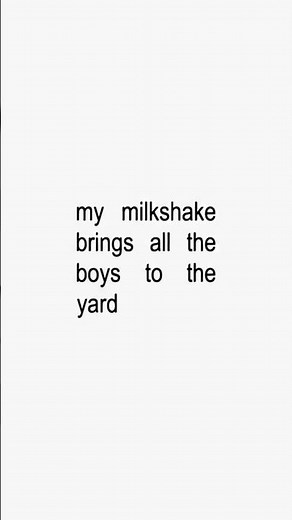 Milkshake(lyrics)|Kelis #milk #viral #youtubeshorts