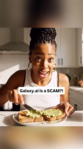 Not me thinking it was a scam and now using it daily😎 You need to try Galaxy.ai now! | Galaxy.ai