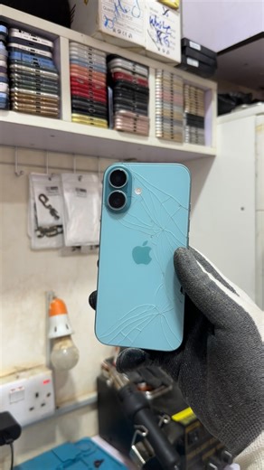 iPhone 16 Back Glass Replacement Full DIY Repair Guide New Design Makes It an Easy