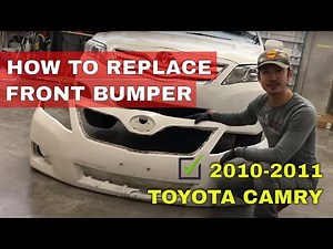 HOW TO - Replace Your 2010-2011 Toyota Camry Front Bumper | Step-by-Step Removal & Installation