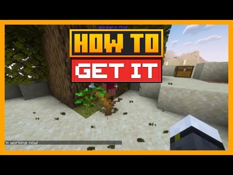 HOW TO USE THE LUMBERJACK IN MINECRAFT WITH VILLAGER WORKERS