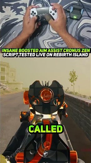 Ultra Sticky Boosted Aim Assist Cronus Zen Script on Call Of Duty