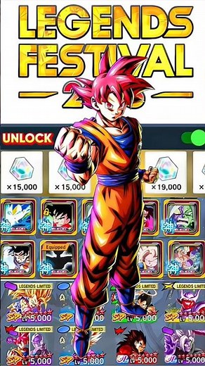 DB Legends v6.17.0 Mod 💎 – All Characters, CC & Equipment UNLOCKED! #dragonballlegends #dbl #shorts