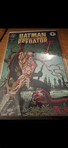 Batman Vs Predator DC Comic Book
