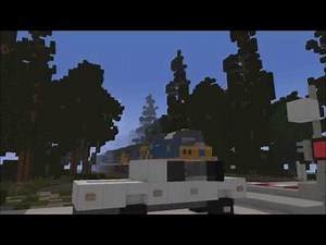 Minecraft Railfanning - CSX Tanker