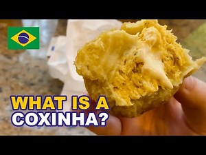 🇧🇷 WHAT IS A COXINHA? DISCOVER BRAZIL'S ICONIC CHICKEN SNACK! 🇧🇷
