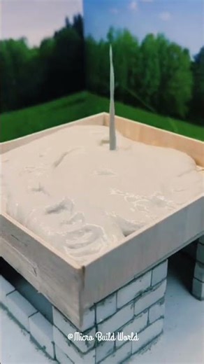 Beautiful small house #shorts #minihousemaking