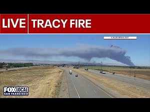 LIVE: Plumes of smoke coming from Tracy fire