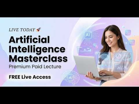 Artificial Intelligence Premium Lecture 01