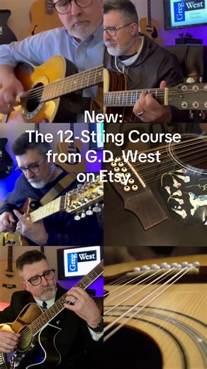 New 12-String Course on Etsy!