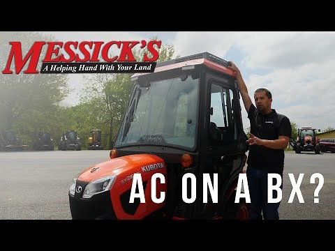 The MOST Luxurious Lawnmower! - Kubota BX with AC