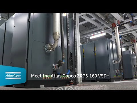 Meet the Atlas Copco ZR75-160 VSD+ | Atlas Copco Compressors