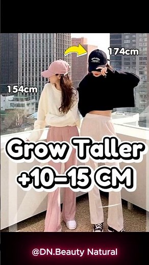 Grow 10–15 CM Fast! The Ultimate Height Boost Hack 🔥#HeightBoost #GrowTallerFast #IncreaseHeight