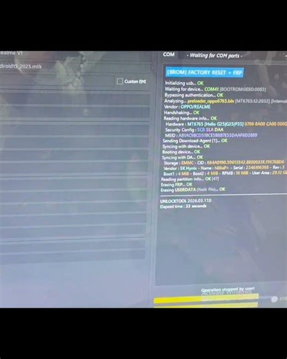 OPPO A15 Pattern Unlock & FRP BYPASS, unlocktool me a15 frp, oppo unlock tool frp ,