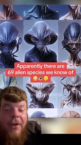 1M views · 16K reactions | Apparently there are 69 Alien species that we know of #alien #ufo #uap #extraterrestrial #technology #secret #classified #mars | itsweirdtime | Facebook