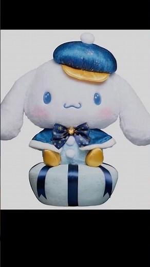LAST賞 BIG! シナモロールぬいぐるみ【Happyくじ Sanrio characters Holiday Collectio】
