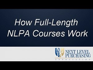 Procurement Training: How Full-Length NLPA Courses Work
