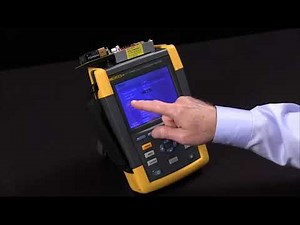 How To Perform A Logger Set-Up On The Fluke 435 Series II Power Quality Analyzer