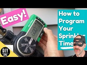 ️🔥 **How to Set & Program** Your Automatic Sprinkler Timer➔ Easy & Quick Instructions (Rain Bird)