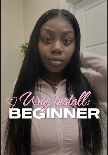 Another wig install!! I really think I’m getting better!! Now I need to learn how to pluck fr😅 #foryourpage #foryoupageofficiall #foryoupage #fyp #wig