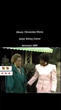 I Remember Mama - Shirley Caesar