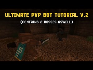 How to make the Ultimate PVP Bot in Minecraft Bedrock with Commands (V.2)