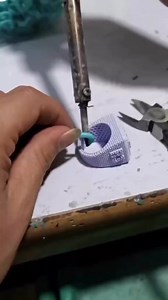 14K views · 129 reactions | Special Ring Design #makingmemories | Blue Light Gemstones | Facebook