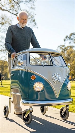 Absolutely loving these Volkswagen hippy bus walkers! 🤣🙌 | Inspiring Designs