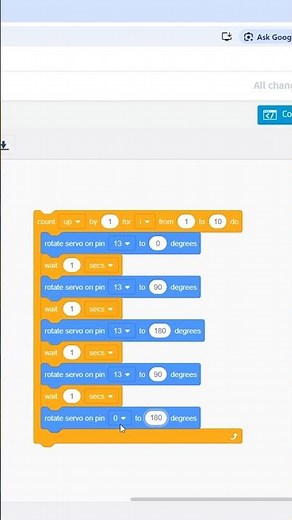 Servo Motor Programming in CodeBlocks | Easy Tutorial