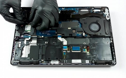 戴尔 DELL Latitude 5501 / Precision 3541 风扇 CN-0CVMC1 拆机风扇视频