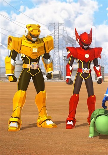 Miniforce S01:E03 - Courage of Turtles / Miniforce and Baby Iguana